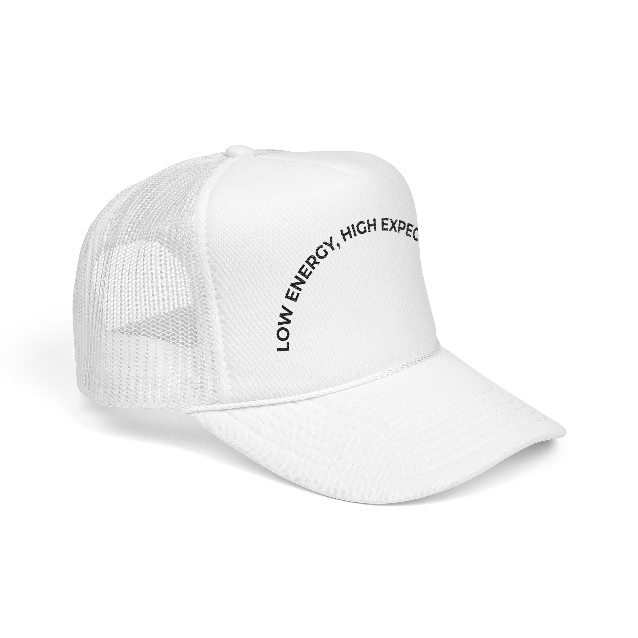 Low Energy, High Expectations Mood Trucker Cap