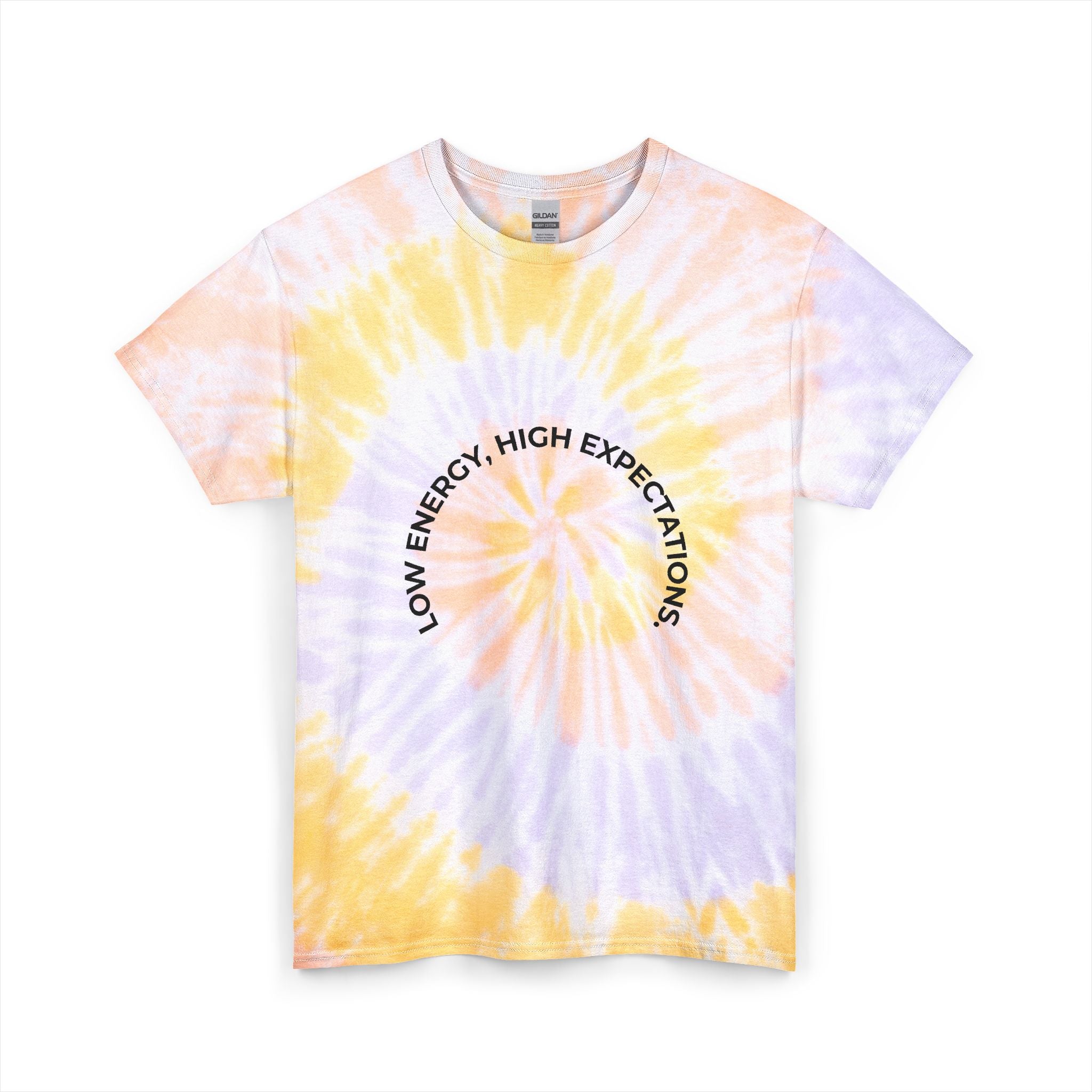 Low energy. High expectations – Mood Tee (Tie-Dye)