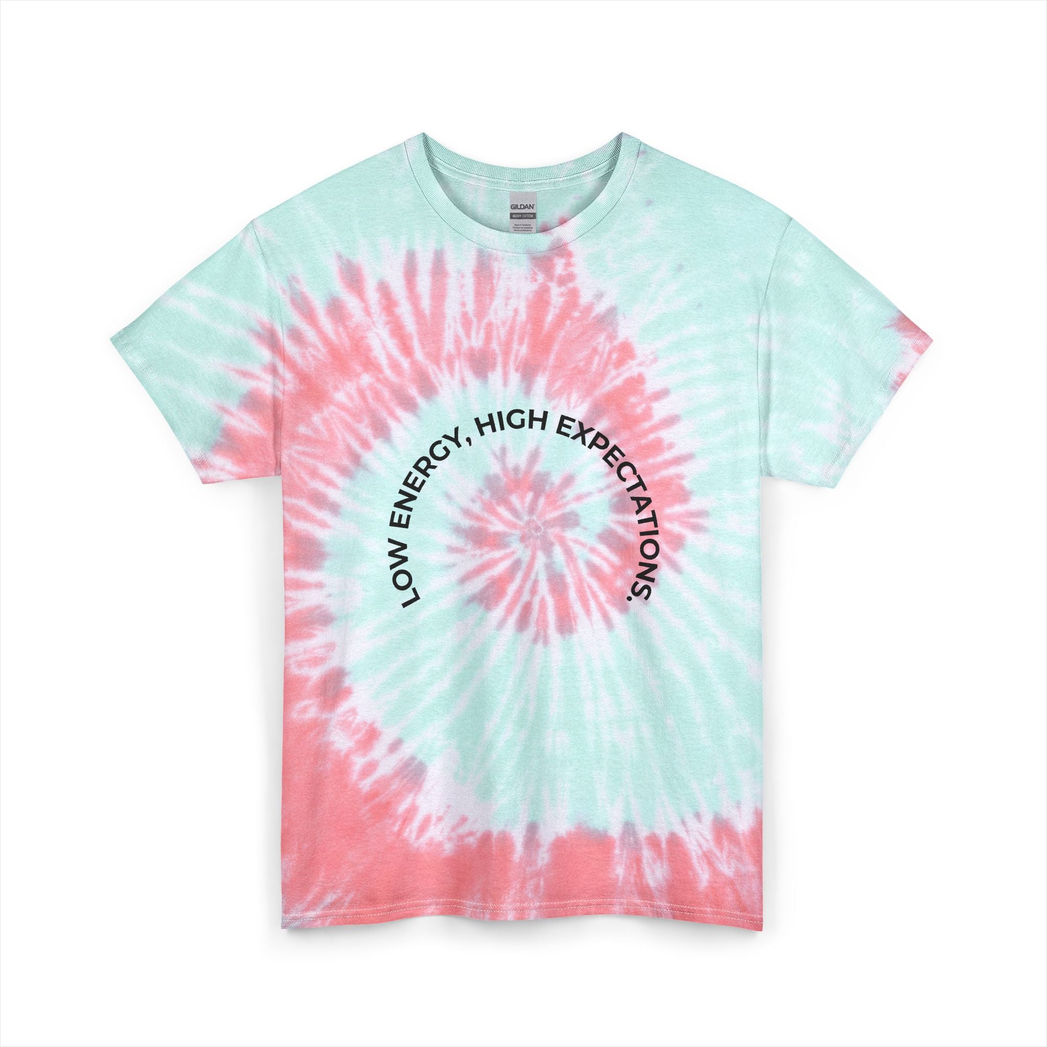 Low energy. High expectations – Mood Tee (Tie-Dye)